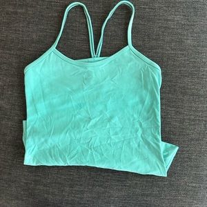 LULULEMON TANK TOP - SIZE 4 teal